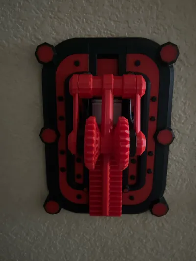 MECHANICAL ROCKER LIGHT SWITCH COVER by BEN 3D MakerWorld: Download ...