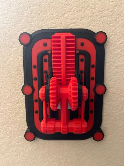 MECHANICAL ROCKER LIGHT SWITCH COVER by BEN 3D MakerWorld: Download ...