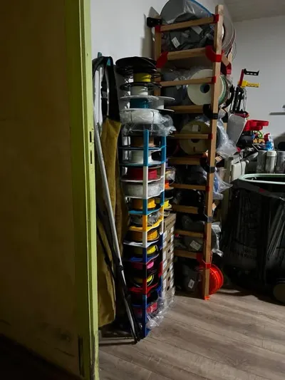 Simple stackable storage solution for your spools - Free 3D Print Model ...