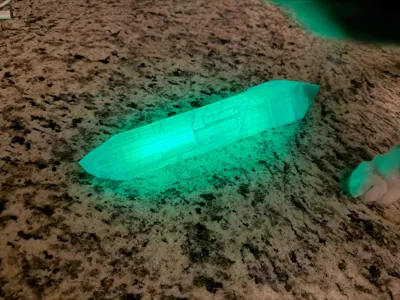 Kryptonite\Crystal Shard - Free 3D Print Model - MakerWorld