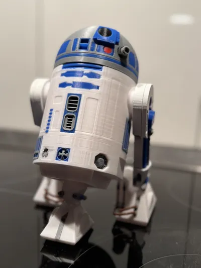 R2D2 Remixed by alucard0822 MakerWorld: Download Free 3D Models