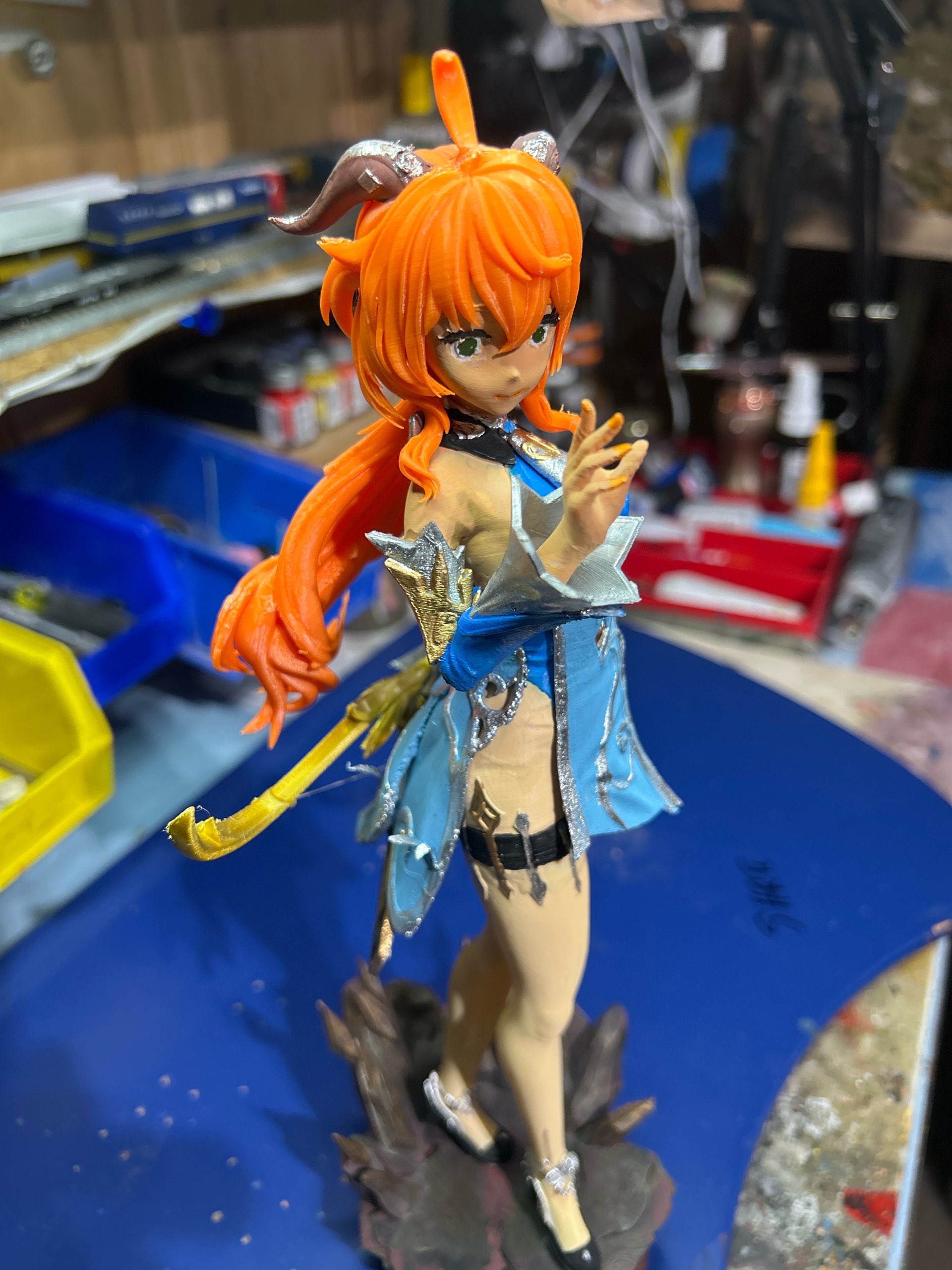 Modelo de fã de Genshin Impact “Wang Xiaomei” - Modelo gratuito