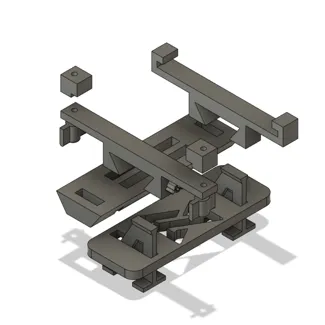 Tab holder/adaptator for fimi X8