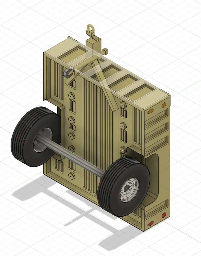 M1101 Trailer Model