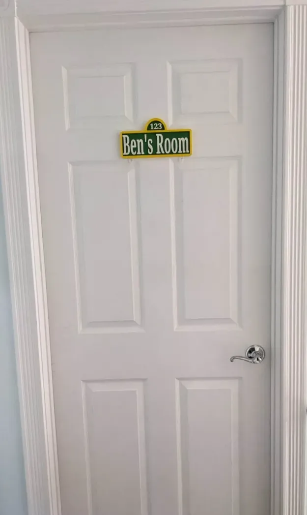 Door Sign for Kids