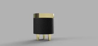 Knurled Pot