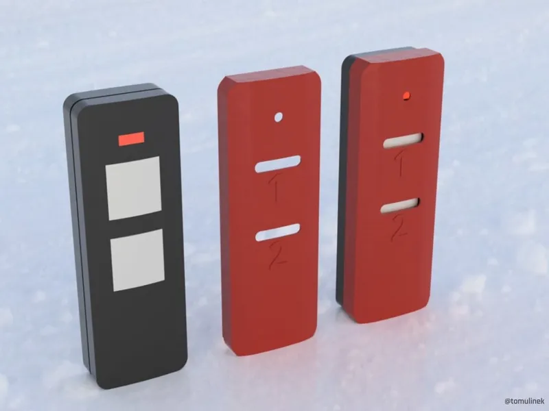 Safety Cover for Sommer Pearl Twin Remote Control