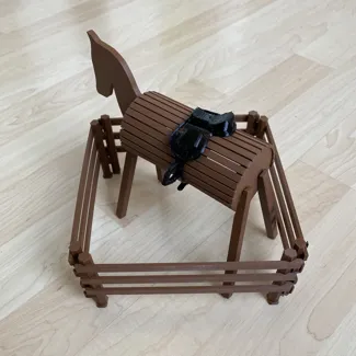Holzpferd / Voltigierpferd