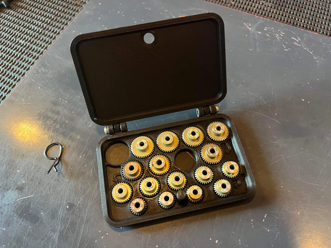 RC Pinions Tray Box (64dp 40-23T)
