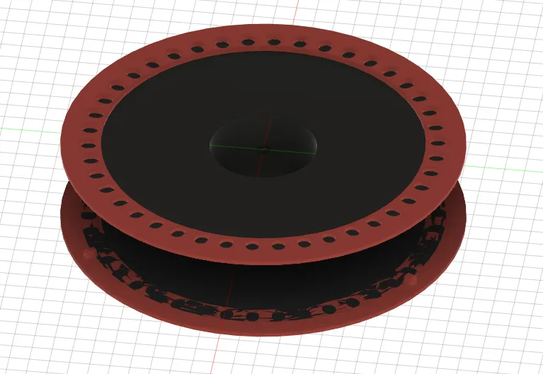 PrimaCreator 500g spool extender for 180mm spools for Bambu Lab X1 AMS