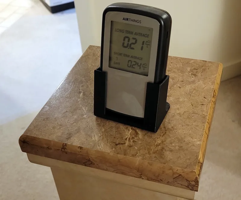 Corentium Airthings Radon Monitor stand