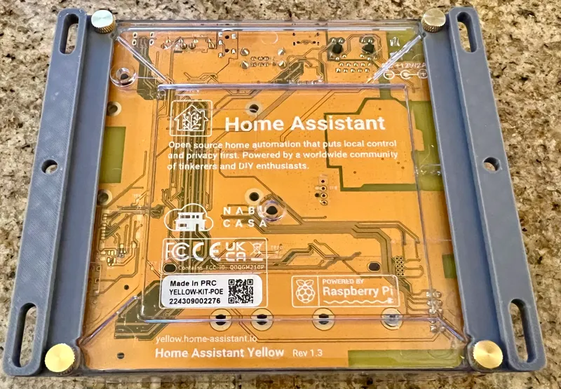 Home Assistant Yellow Wall Mount Bracket