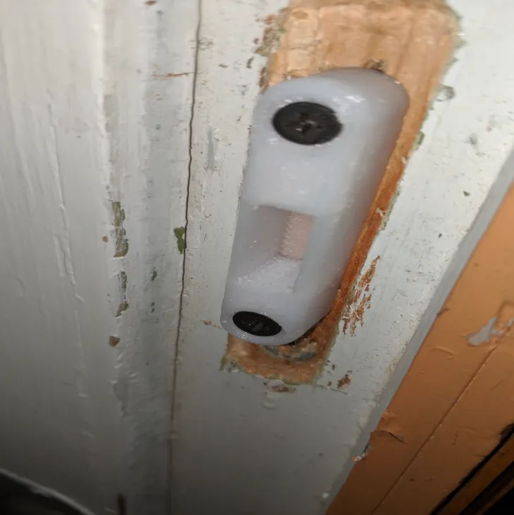 Sliding Glass Door Keeper/Strike