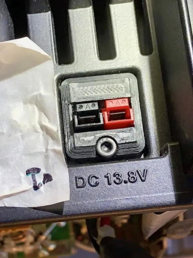 ICOM IC-7200 Powerpole Conversion