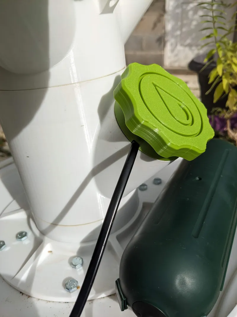 Filling Cap with hole
