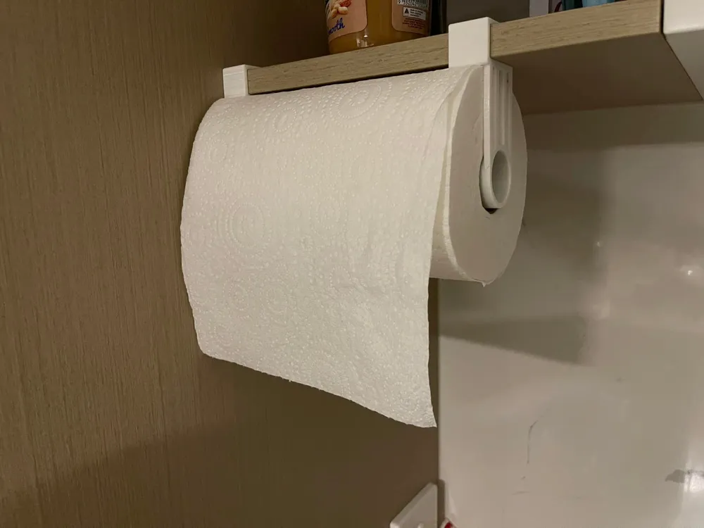 Paper Towel Hanger (no drilling) by fov3teastrd MakerWorld