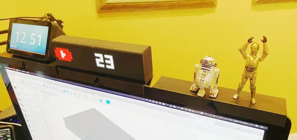 Étagère pour écran iMac