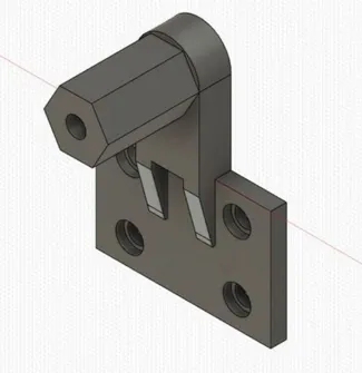 SCX24 Jeep Tire Mount