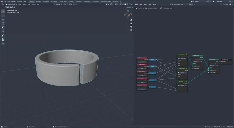Simple Procedural Rings
