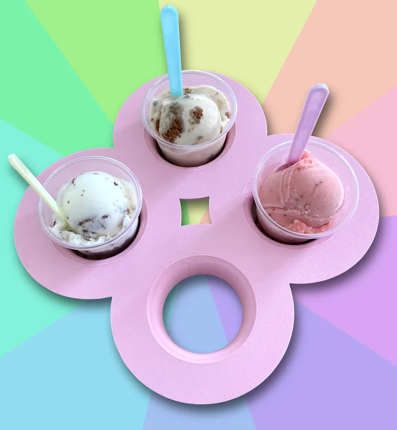 Ice cream holder