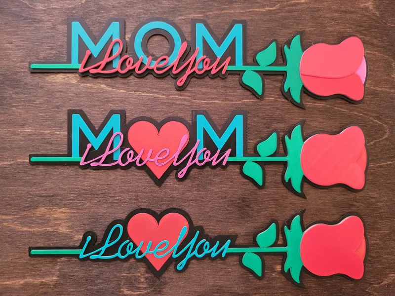 Mom and I Love You Roses.