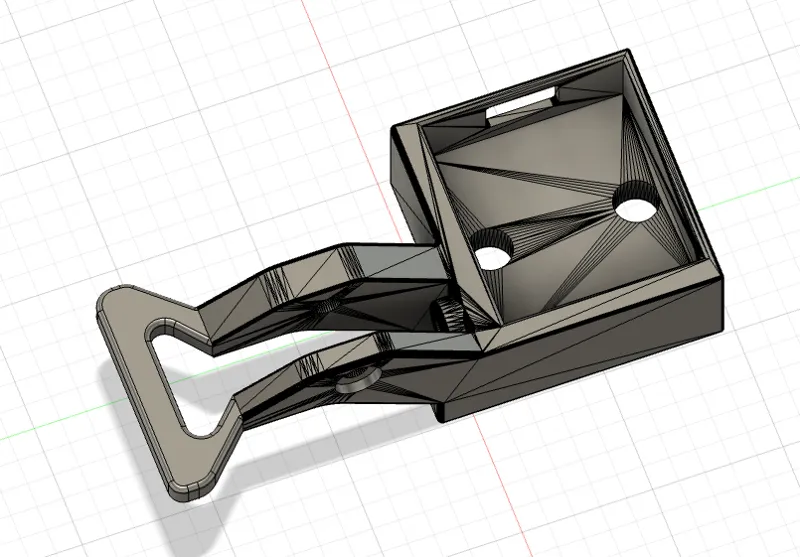 Neptune 2S Filament Guide Wide Opening