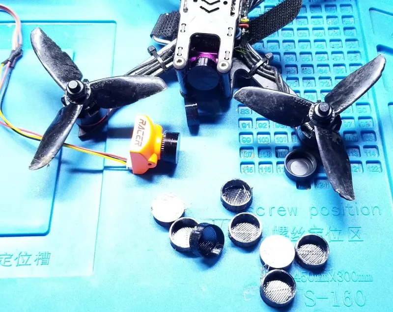 Runcam Racer (1 and 2), Runcam Micro Sparrow 2, and Foxeer Predator (1-4) Lens Cap