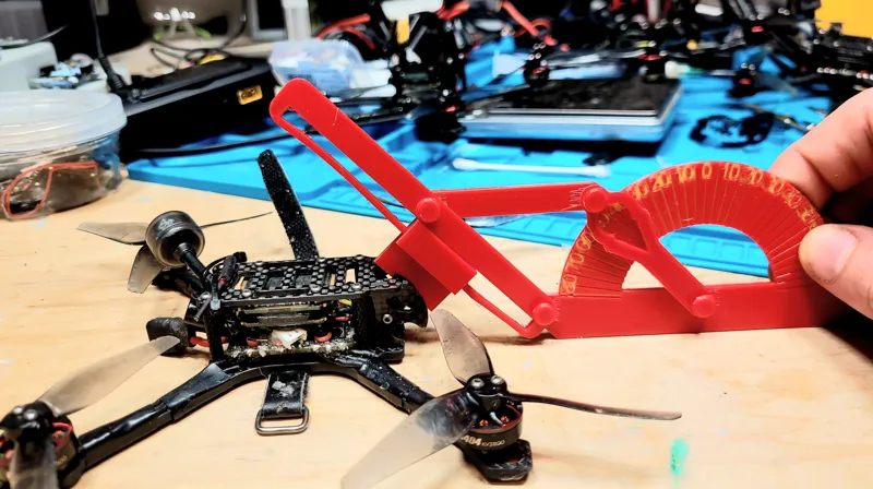 DJI FPV/Caddx + Nebula Nano/Pro + HD Zero camera angle protractor attachments