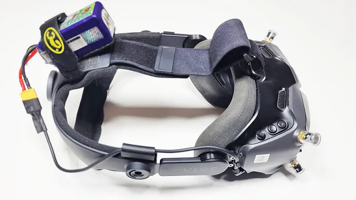 Recursion DJI FPV Goggle Mod - Vive DAS integration via Adapter