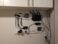 Support universel pour panneau perforé IKEA Skådis — photo 1