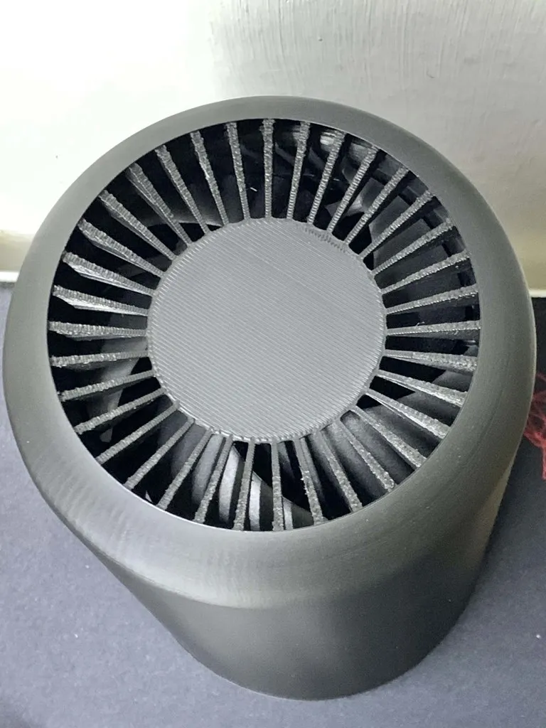 Raspberry Pi NAS / Server Case [3.5 HDD] [Mac Pro 2013 lookalike] by