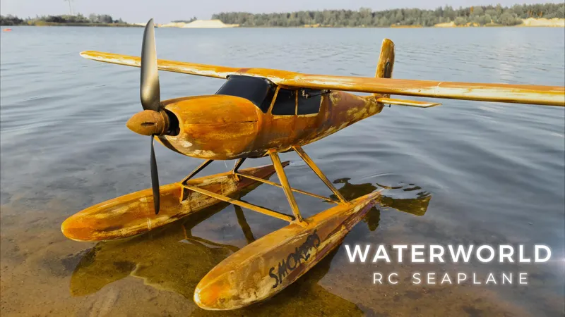 RC Seaplane from the movie WATERWORLD, RC AIRPLANE