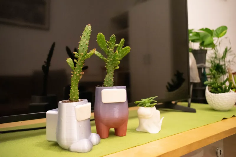 Among us planter / vase