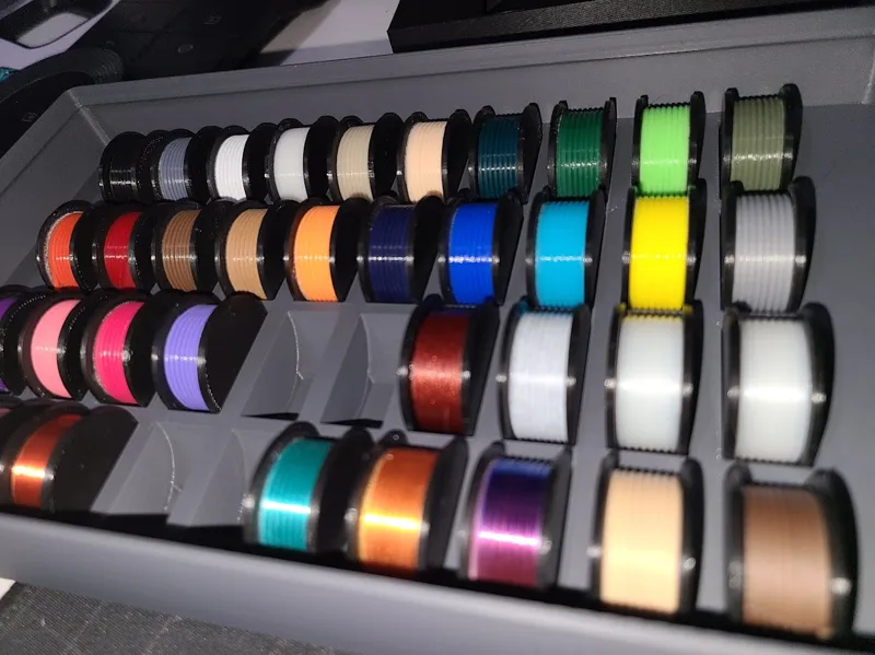 Gridfinity -40x Mini Spool Swatch Rolls