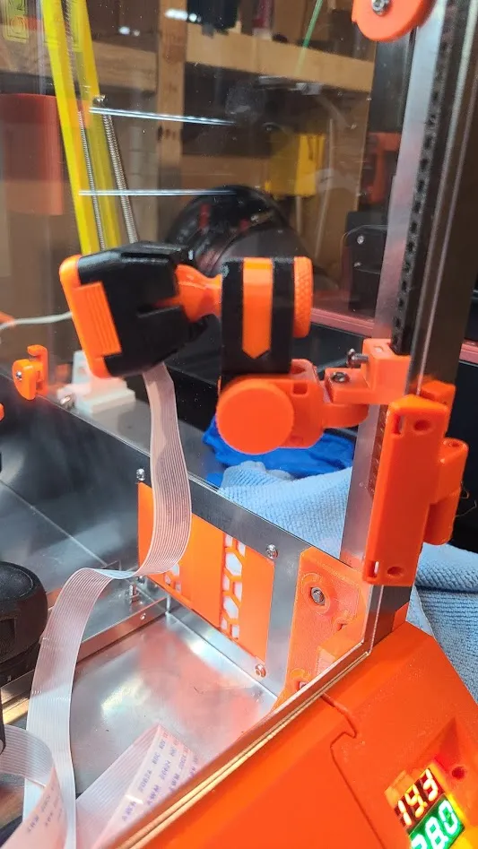 mfLinkrail 90 degree Prusabox