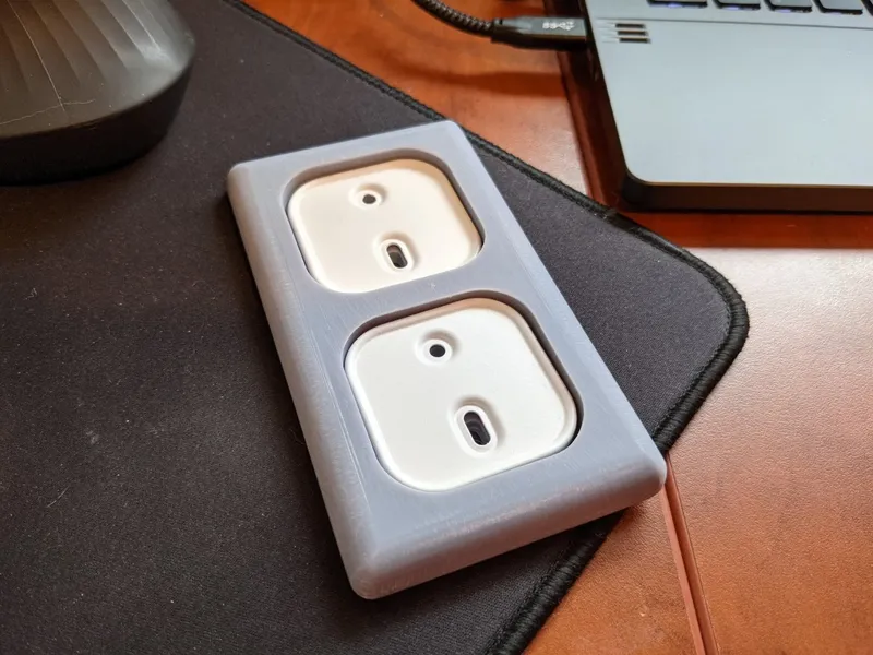 IKEA Tradfri 2 button dimmer plate