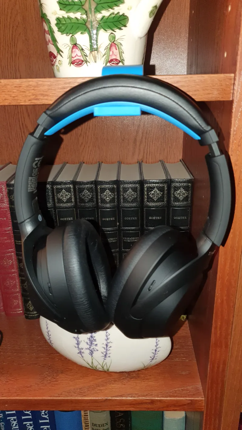 Sony WH-1000XM3 XM4 book shelf hanger