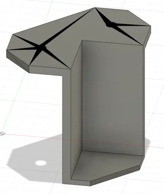 TPlink Omada 1U Switch (44mm H) Corner Mounts