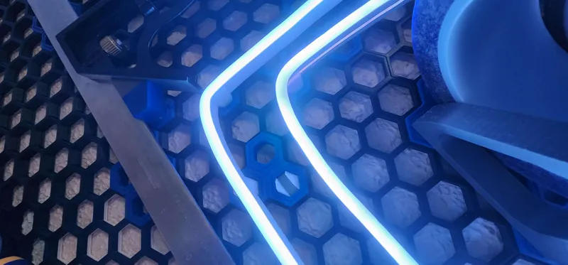 HSW Neon LED Hex Peg
