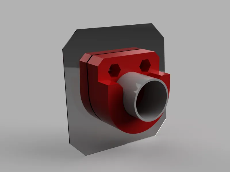 Drybox spool mount