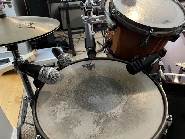 Pinces microphone pour batterie Ludwig EPIC