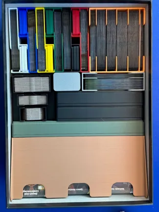 Ares Expedition plus all expansions insert for Kickstarter "big box" (supports sleeves)