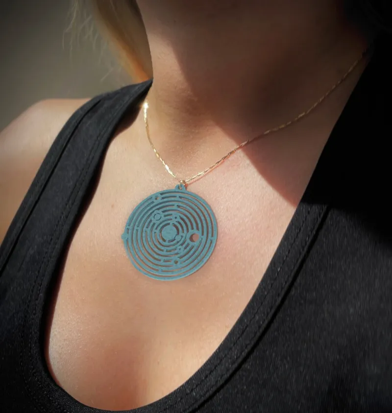 Planetary Alignment Necklace