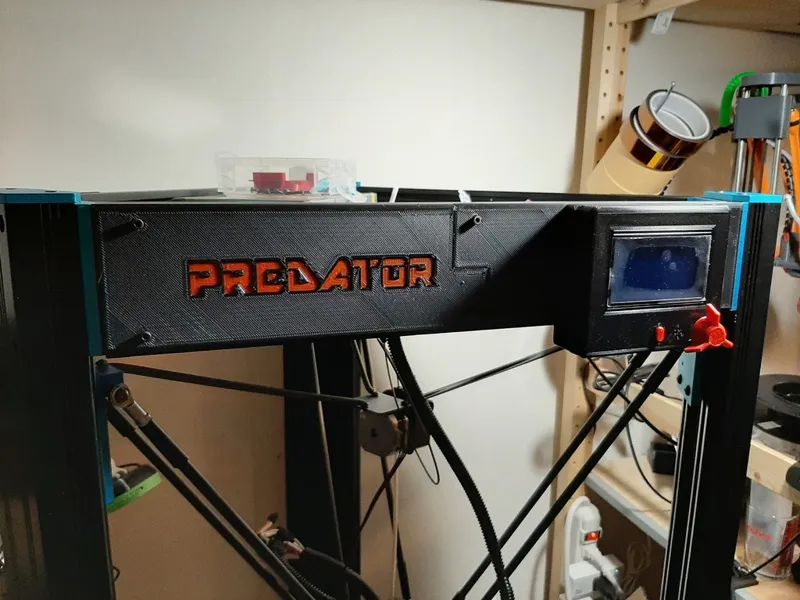 Anycubic Predator Front Plate 12864 Display (Multi-Material)