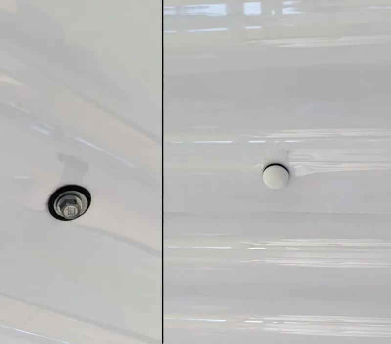 Screw Cap 1/4" -  Press Fit