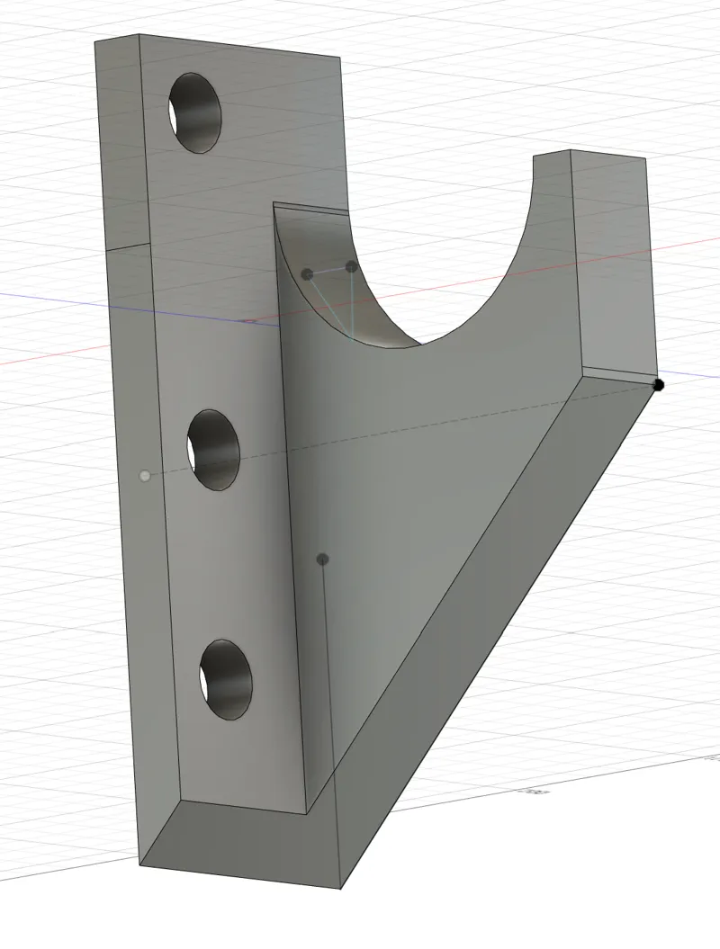 Offset Mounting Hook