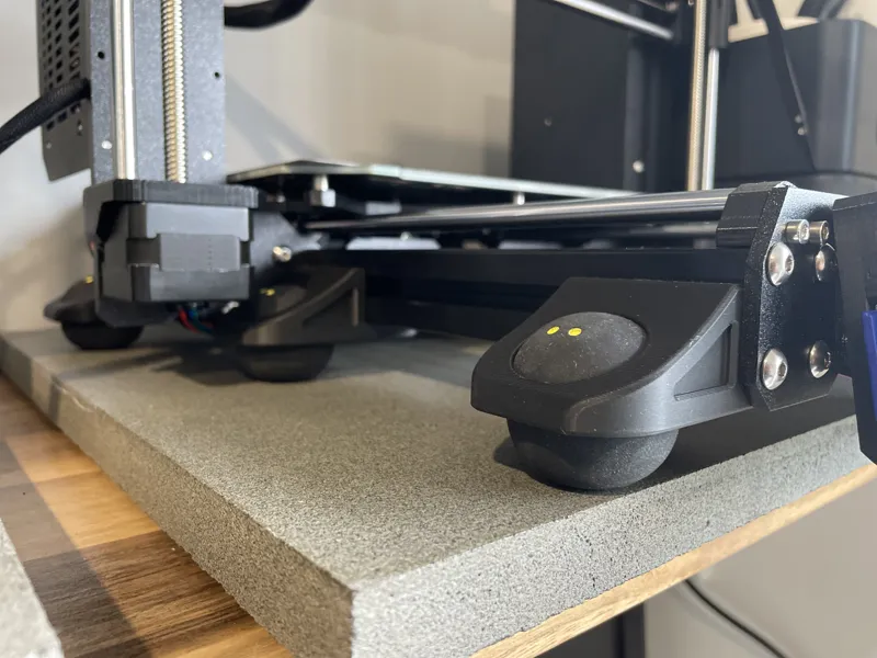 Prusa i3 MK3/MK3S/MK3S+ Squash Ball Feet System
