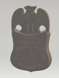 Badge FBI (accessoire) — photo 1