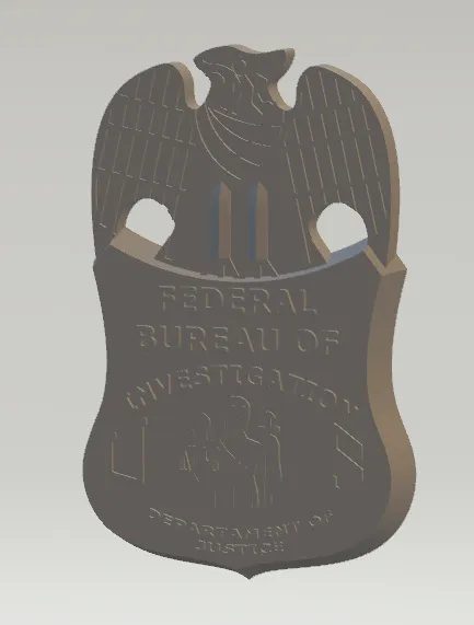 Badge FBI (accessoire)