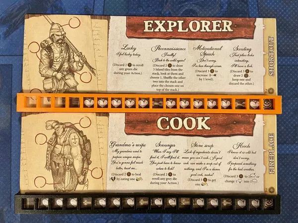 Compteur de santé universel pour Robinson Crusoe